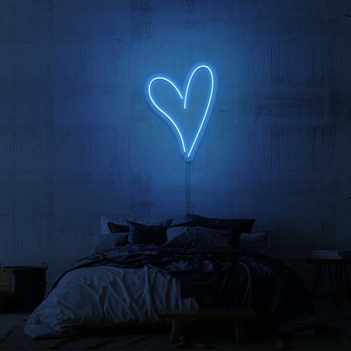 "HJÄRTAT" NEONSKYLT