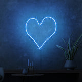 "HJÄRTA" MINI NEONSKYLT