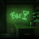 "BAR" NEONSKYLT