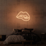 "BITA LÄPPER" NEONSKYLT