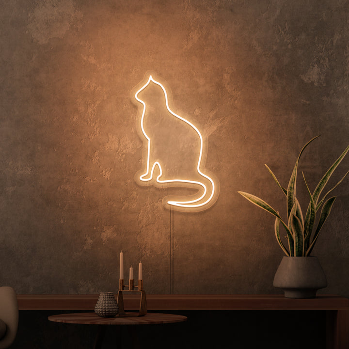 "KAT" MINI NEONSKYLT