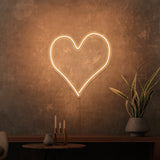 "HJÄRTA" MINI NEONSKYLT