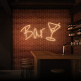 "BAR" NEONSKYLT