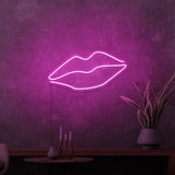 "LIPS" MINI NEONSKYLT