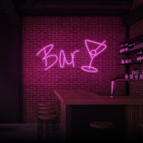 "BAR" NEONSKYLT