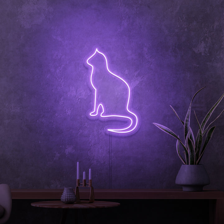 "KAT" MINI NEONSKYLT