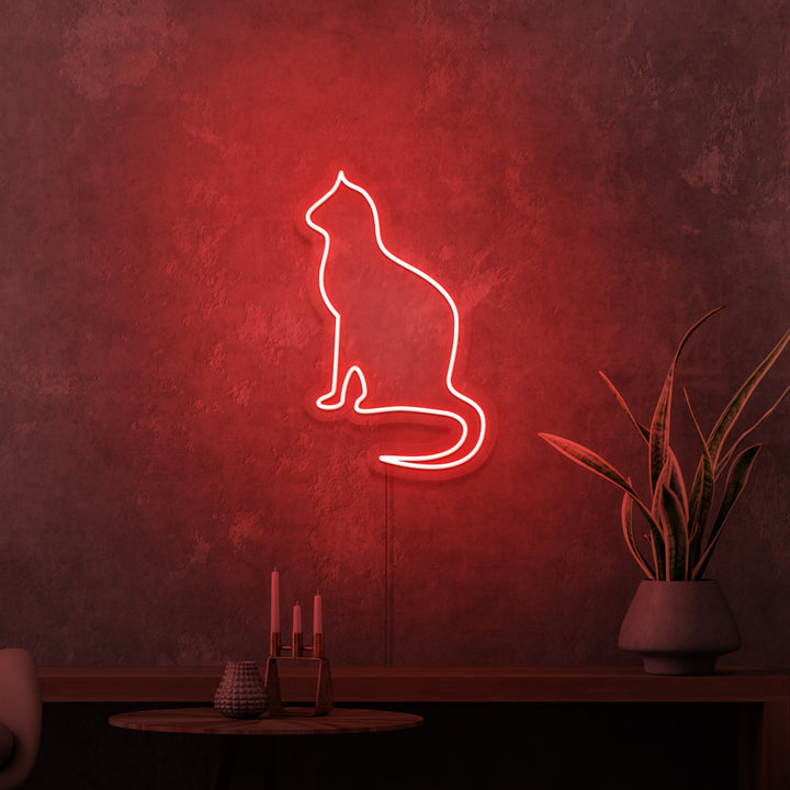 "KAT" MINI NEONSKYLT