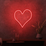 "HJÄRTA" MINI NEONSKYLT