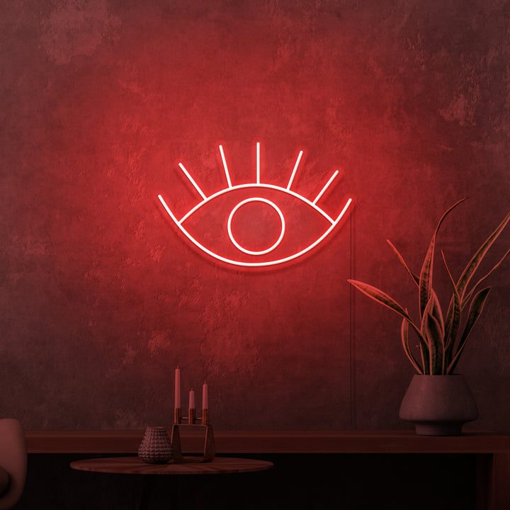 "EYE" MINI NEONSKYLT