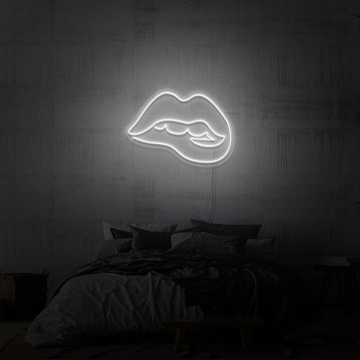 "BITA LÄPPER" NEONSKYLT