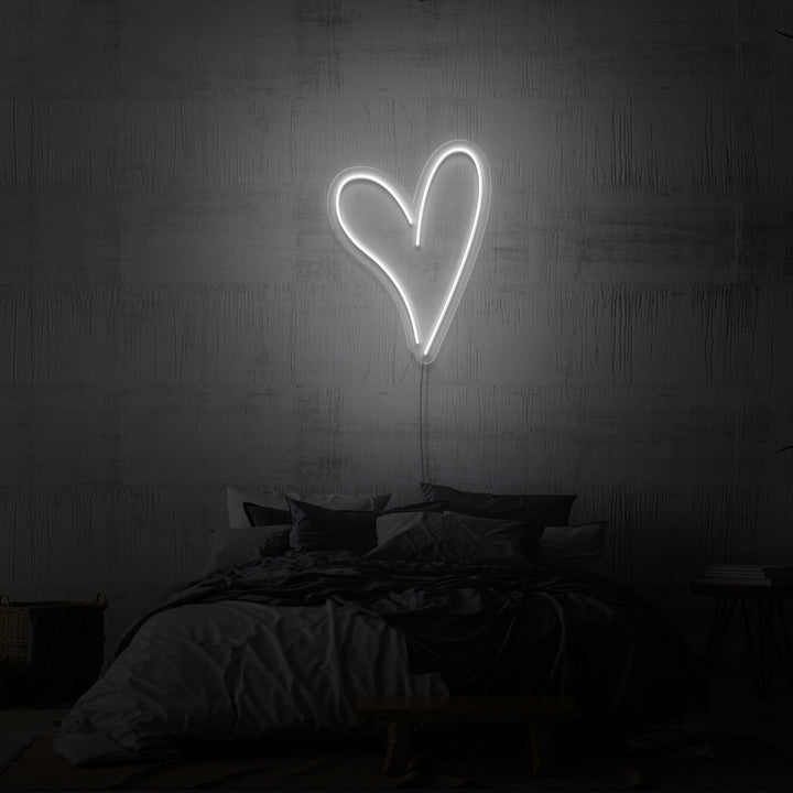 "HJÄRTAT" NEONSKYLT