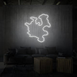 "SJÄLLAND" NEONSKYLT