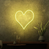 "HJÄRTA" MINI NEONSKYLT