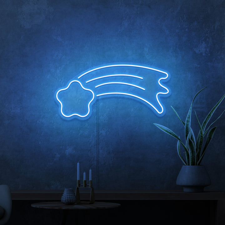 "SHOOTING STAR" MINI NEONSKYLT