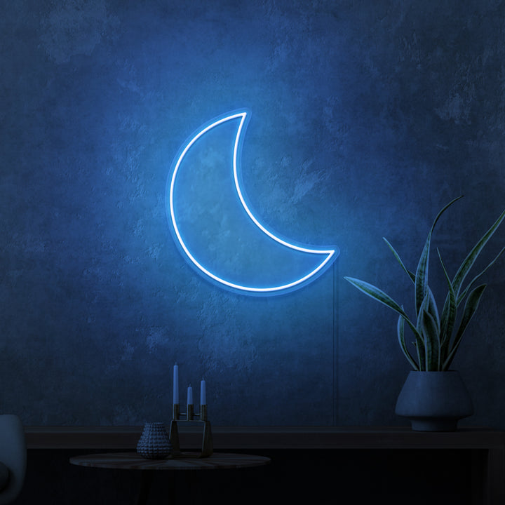 "MÅNEN" MINI NEONSKYLT