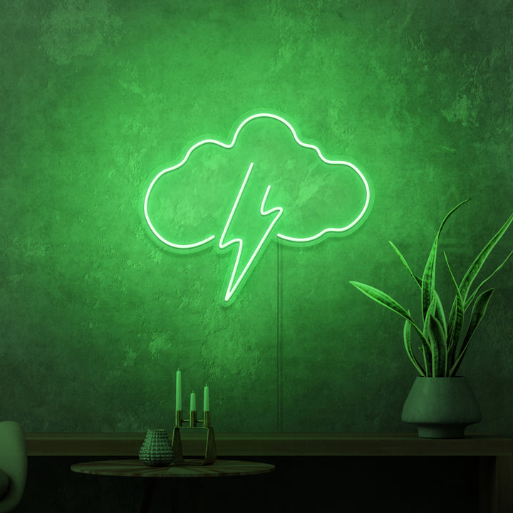 "STORM" MINI NEONSKYLT