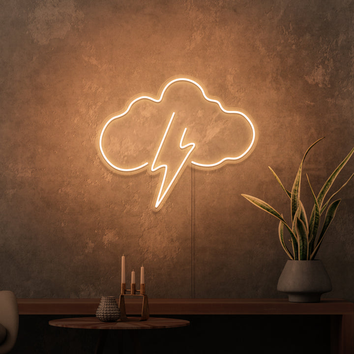 "STORM" MINI NEONSKYLT