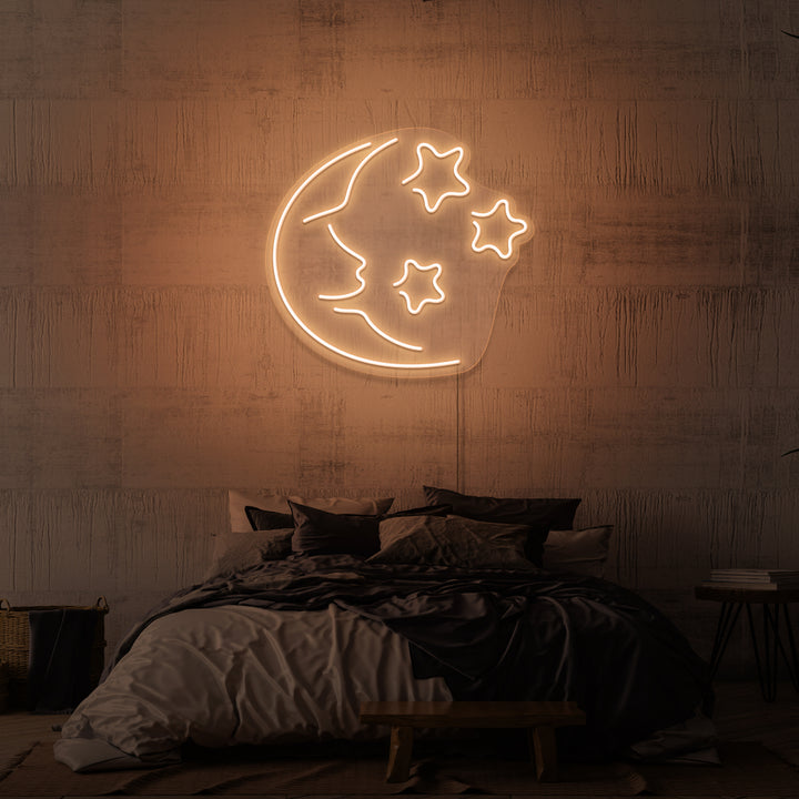 "NIGHT SKY" NEONSKYLT