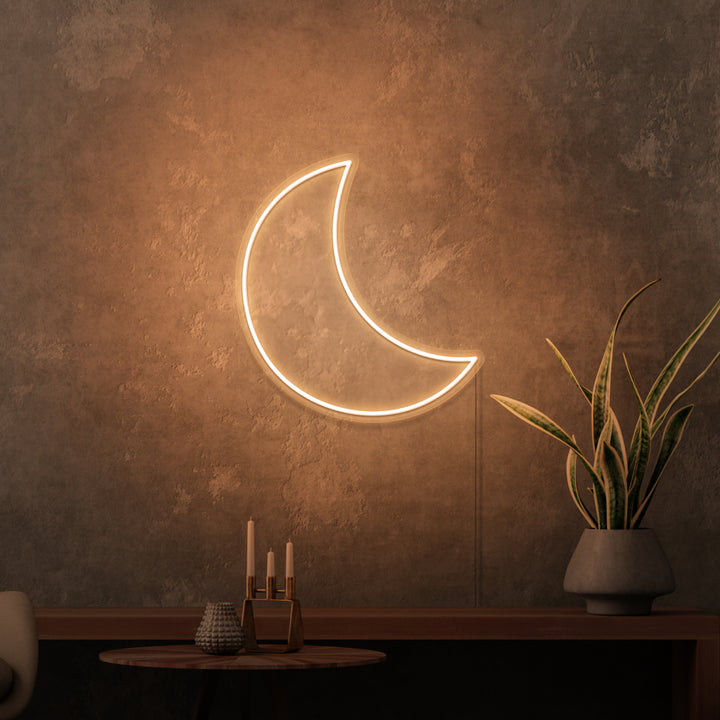 "MÅNEN" MINI NEONSKYLT