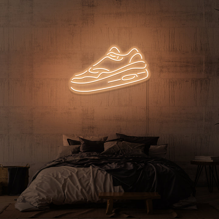 "SNEAKER" NEONSKYLT
