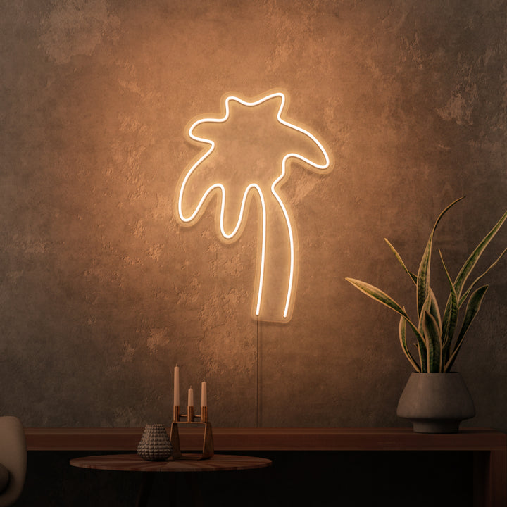 "PALM" MINI NEONSKYLT