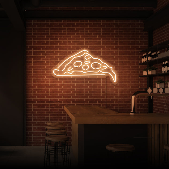 "PIZZA SLICE" NEONSKYLT