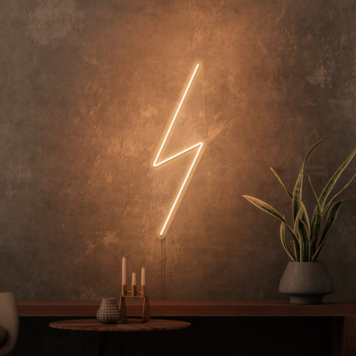"LIGHTNING" MINI NEONSKYLT
