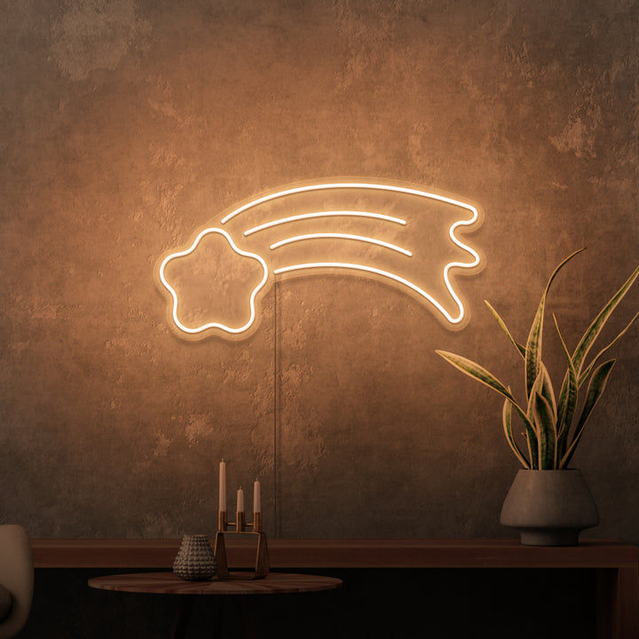 "SHOOTING STAR" MINI NEONSKYLT