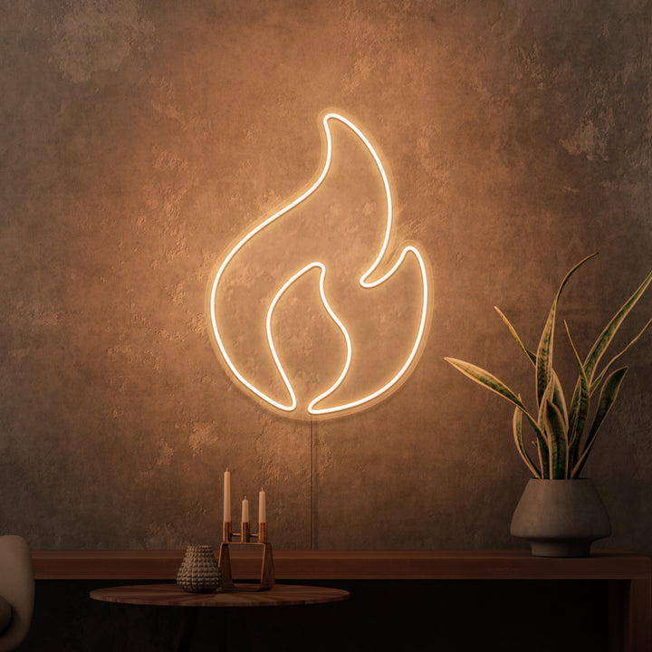 "FYRA" MINI NEONSKYLT