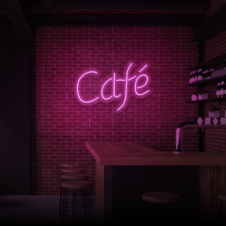 "CAFE" NEONSKYLT