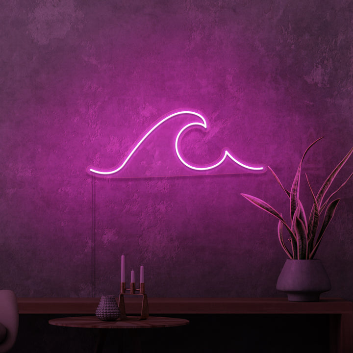 "SURFER WAVE" MINI NEONSKYLT