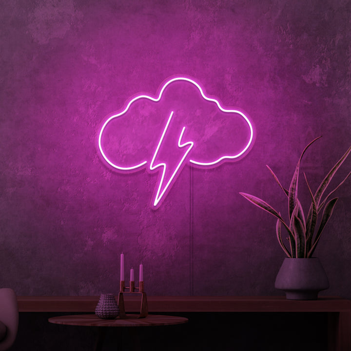 "STORM" MINI NEONSKYLT