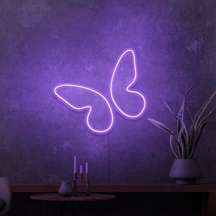 "BUTTERFLY" MINI NEONSKYLT
