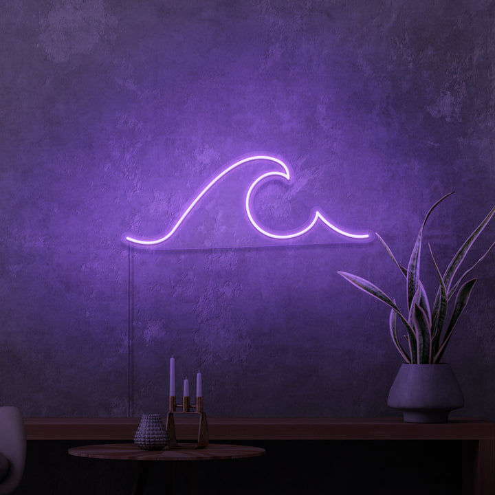 "SURFER WAVE" MINI NEONSKYLT