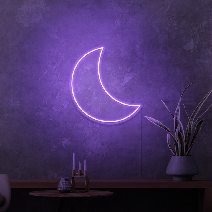 "MÅNEN" MINI NEONSKYLT