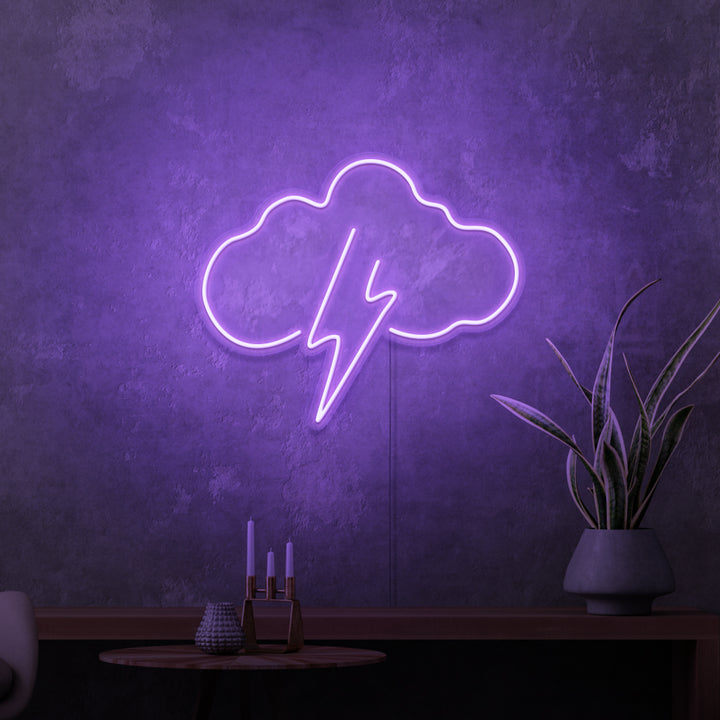 "STORM" MINI NEONSKYLT