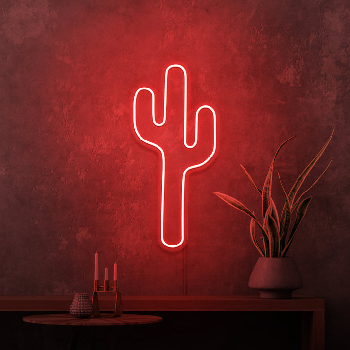 "KAKTUS" MINI NEONSKYLT