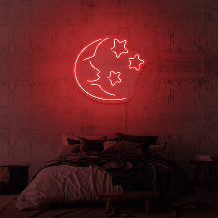 "NIGHT SKY" NEONSKYLT