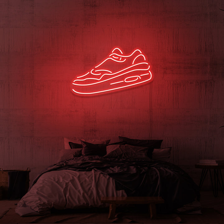"SNEAKER" NEONSKYLT