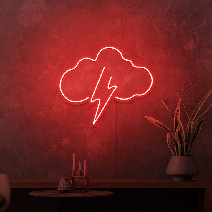 "STORM" MINI NEONSKYLT