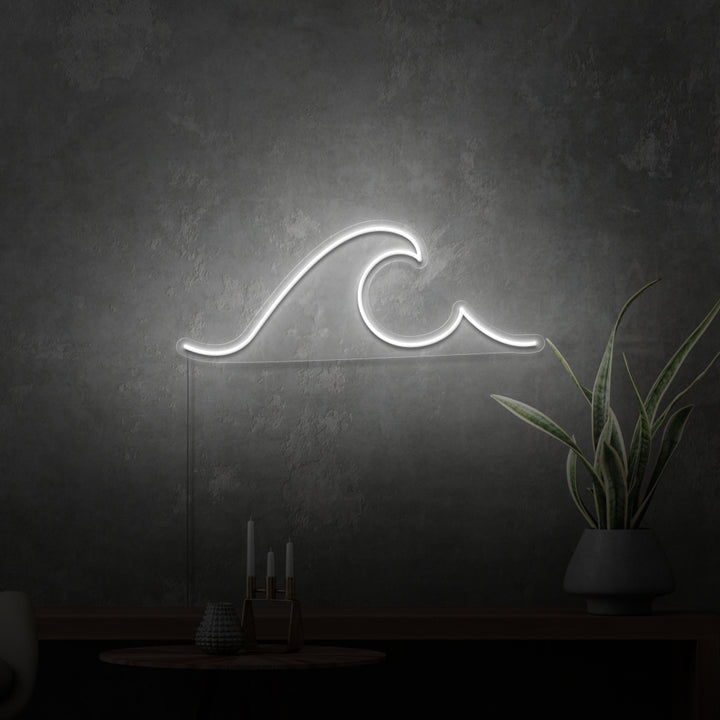 "SURFER WAVE" MINI NEONSKYLT