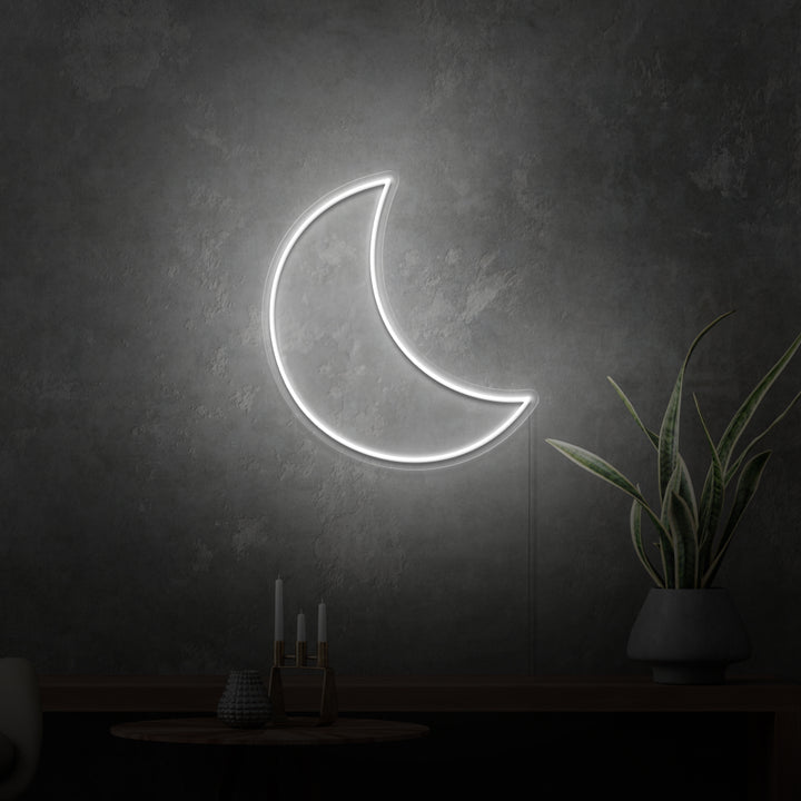 "MÅNEN" MINI NEONSKYLT