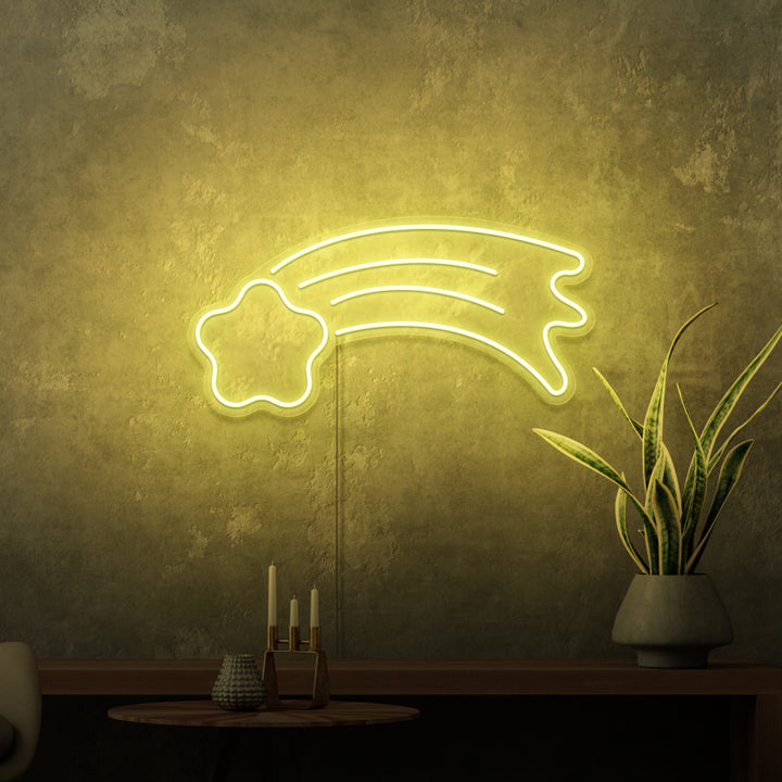 "SHOOTING STAR" MINI NEONSKYLT