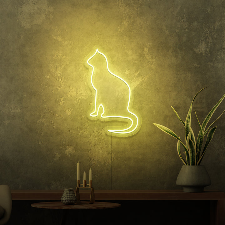 "KAT" MINI NEONSKYLT