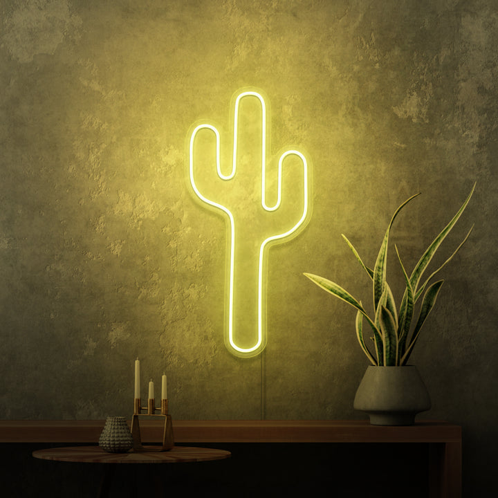 "KAKTUS" MINI NEONSKYLT