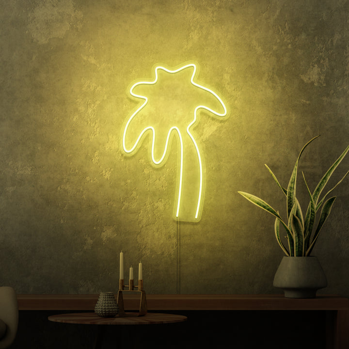 "PALM" MINI NEONSKYLT