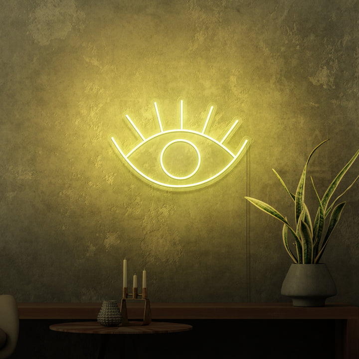 "EYE" MINI NEONSKYLT